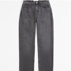 Abercrombie & Fitch x Kathleen Post High Rise Vintage Straight Leg Jeans